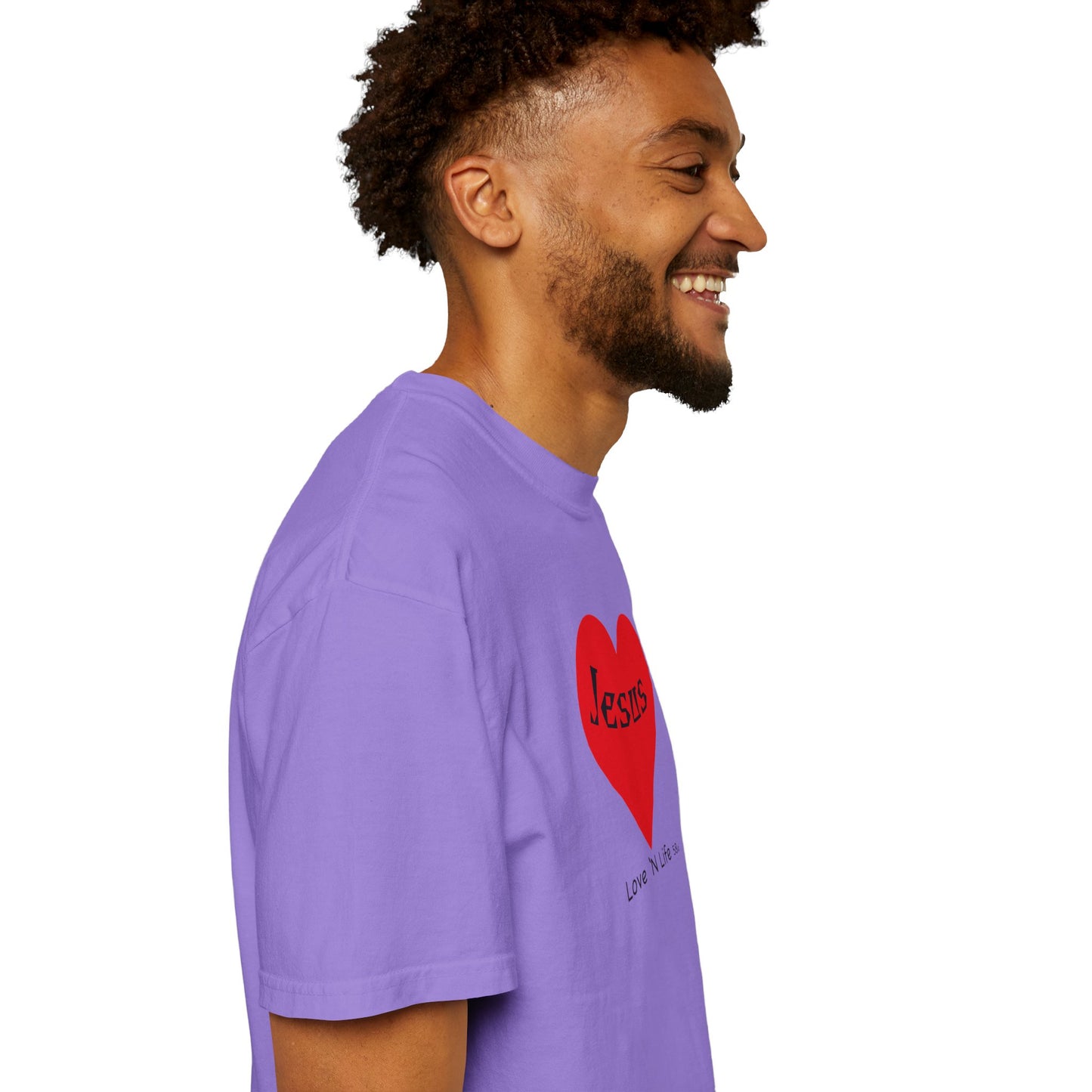 Jesus is Love N Life 58 Tee - Comfort Colors