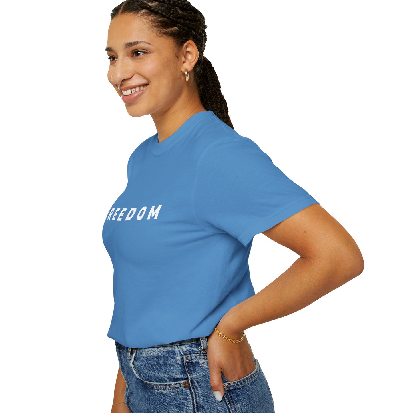 F R E E D O M Tee - Comfort Colors Charlie Kirk