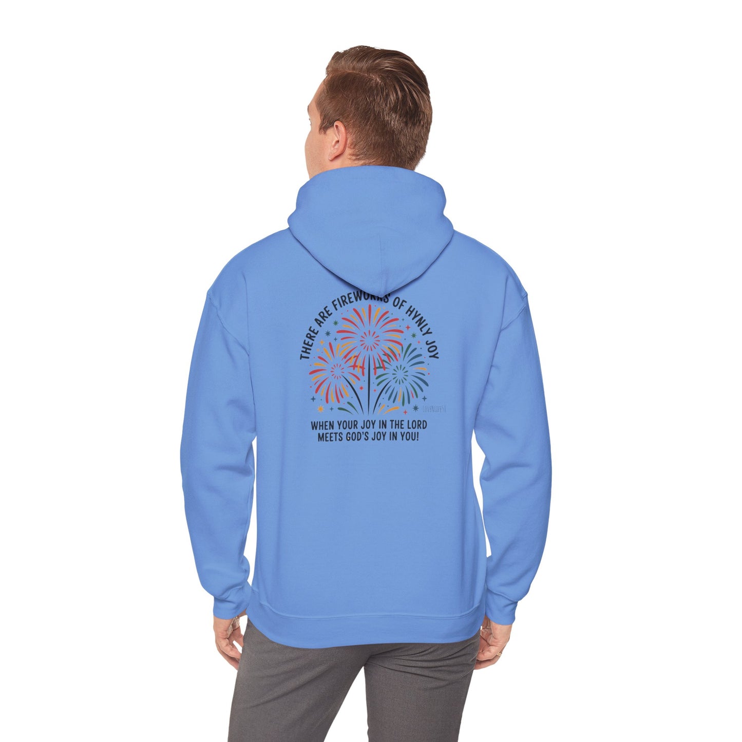 Joyful Fireworks Unisex Hoodie