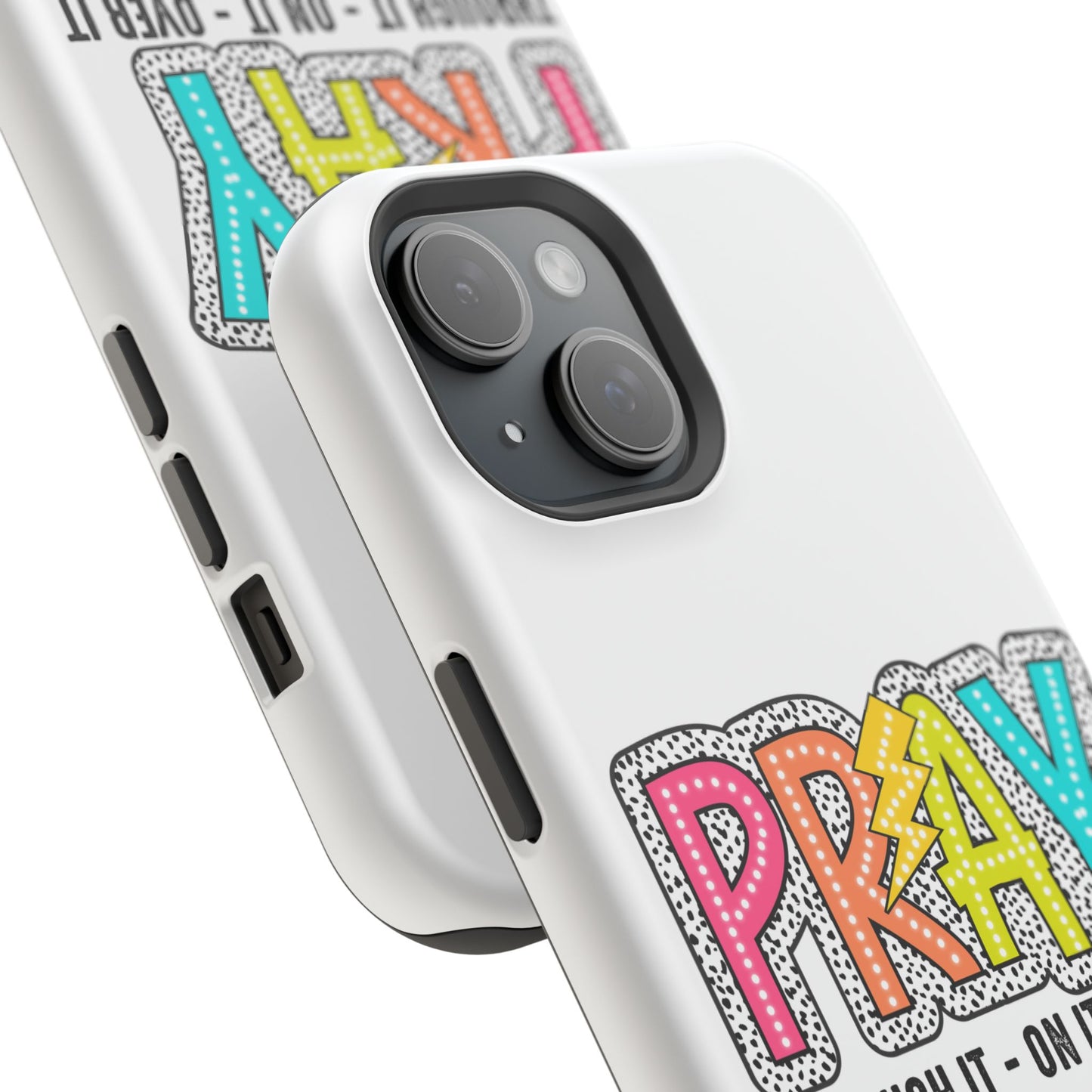 Pray Magnetic Phone Case - Inspirational Tough Case, Prayer Phone Cover