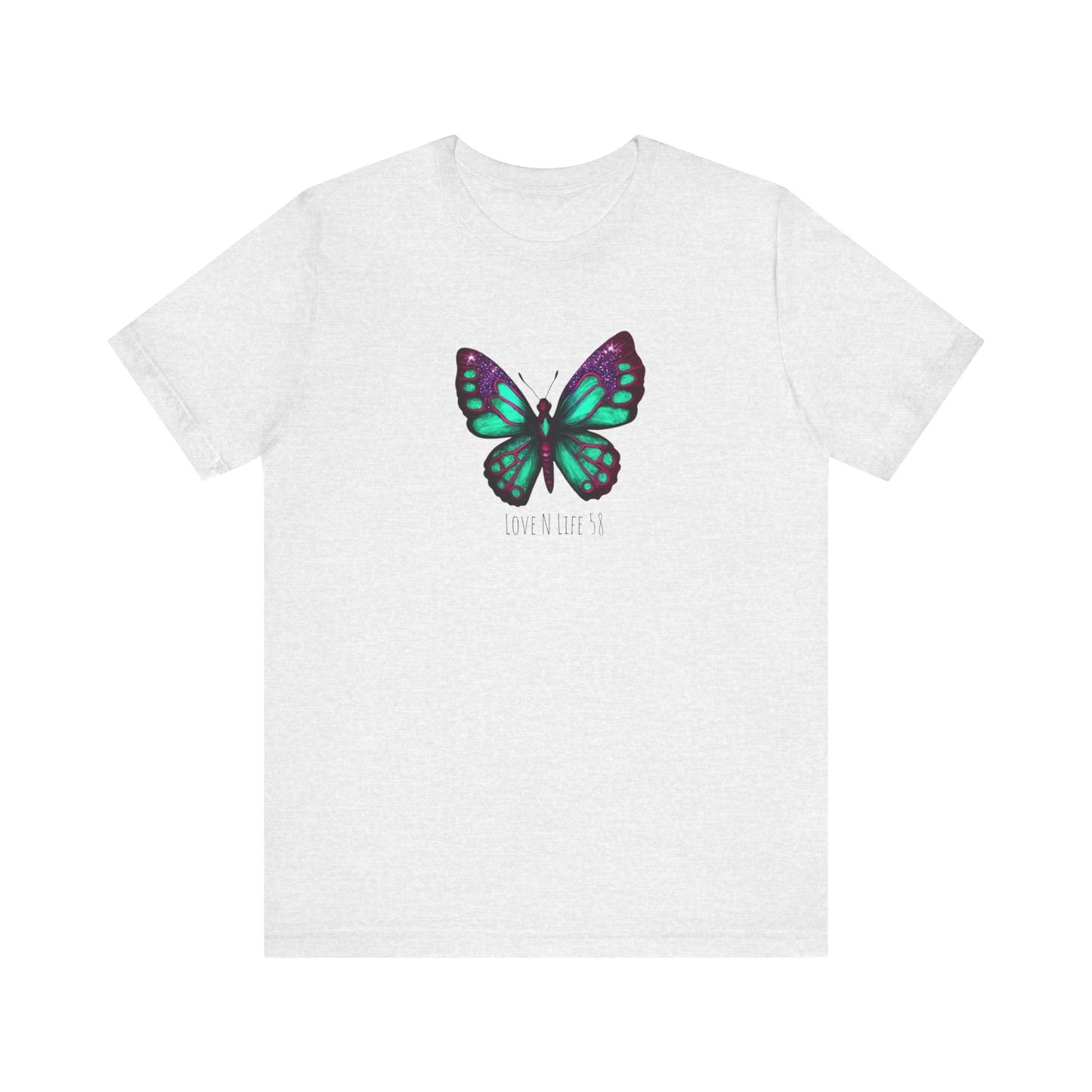 Butterfly Love Tee - Bella Canvas