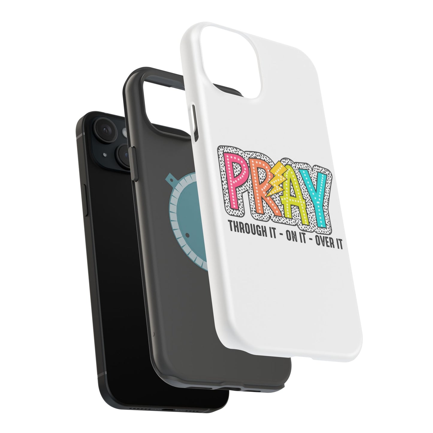 Pray Magnetic Phone Case - Inspirational Tough Case, Prayer Phone Cover