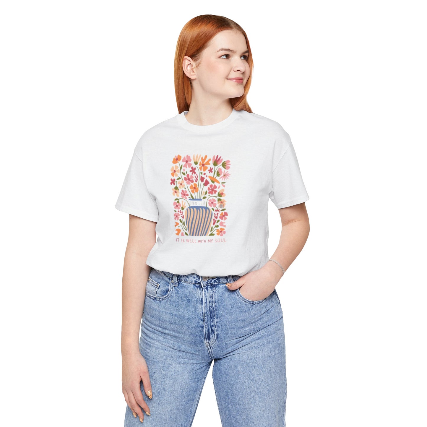 "It Is Well With My Soul"Tee - Bella Canvas