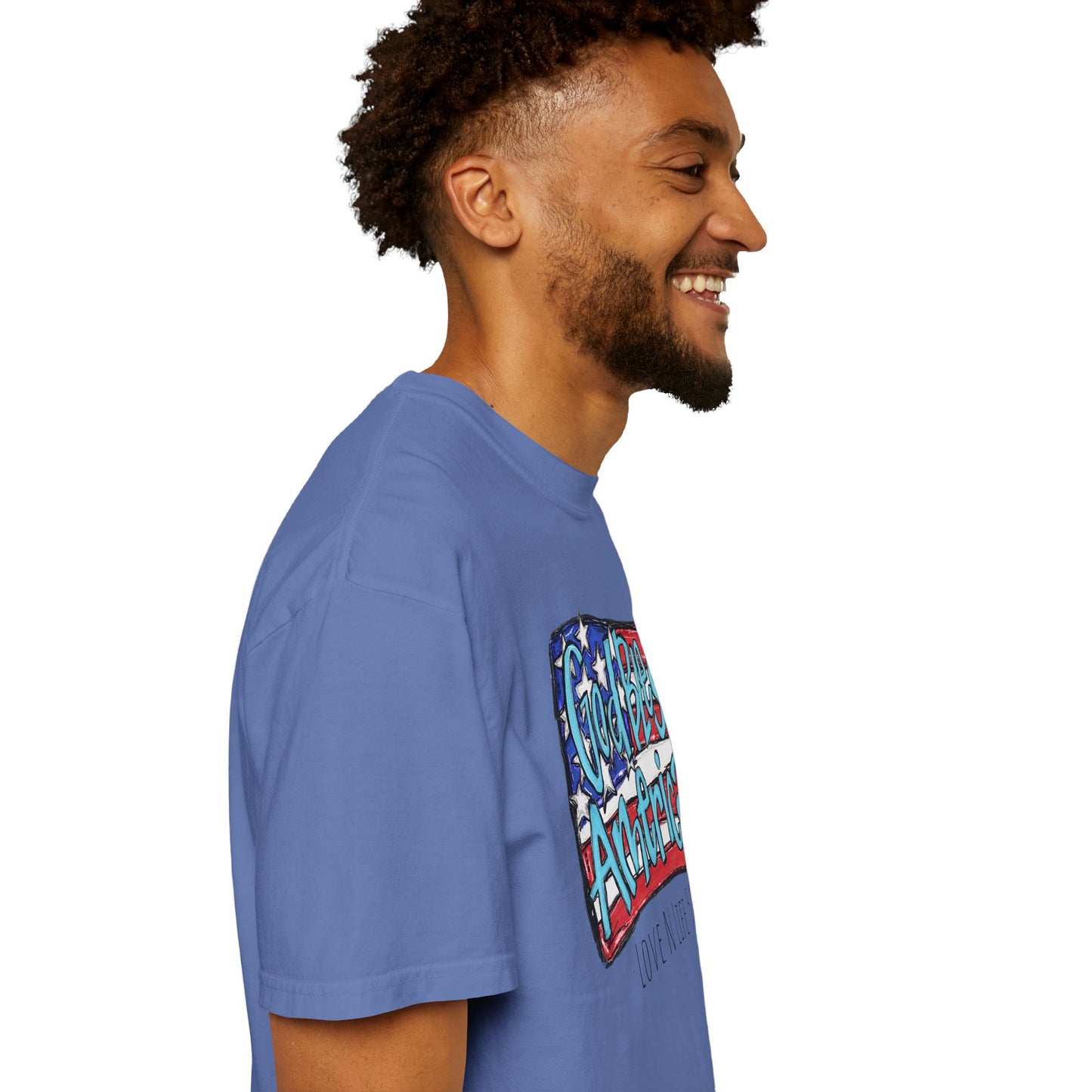 God Bless America Tee -Comfort Colors