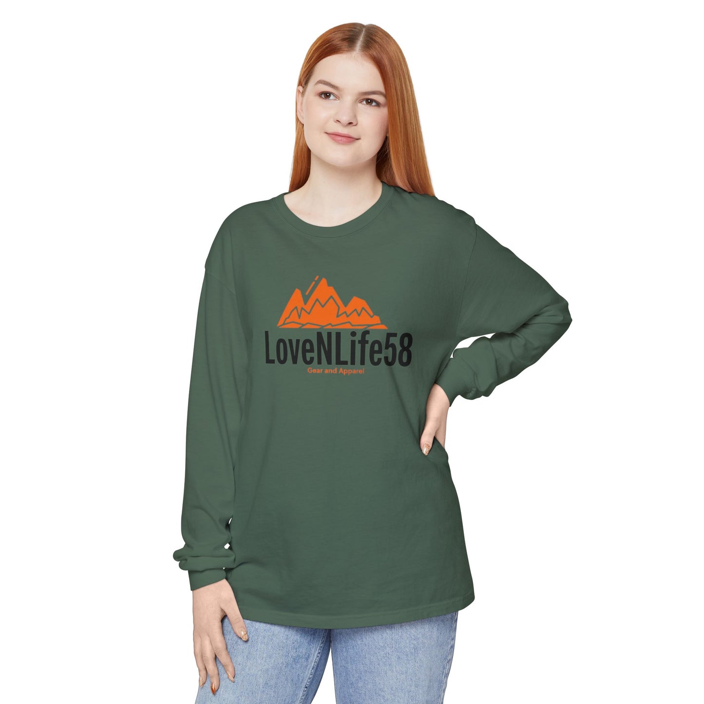 LOVE N LIFE 58 Gear Tee - Comfort Colors Long Sleeve
