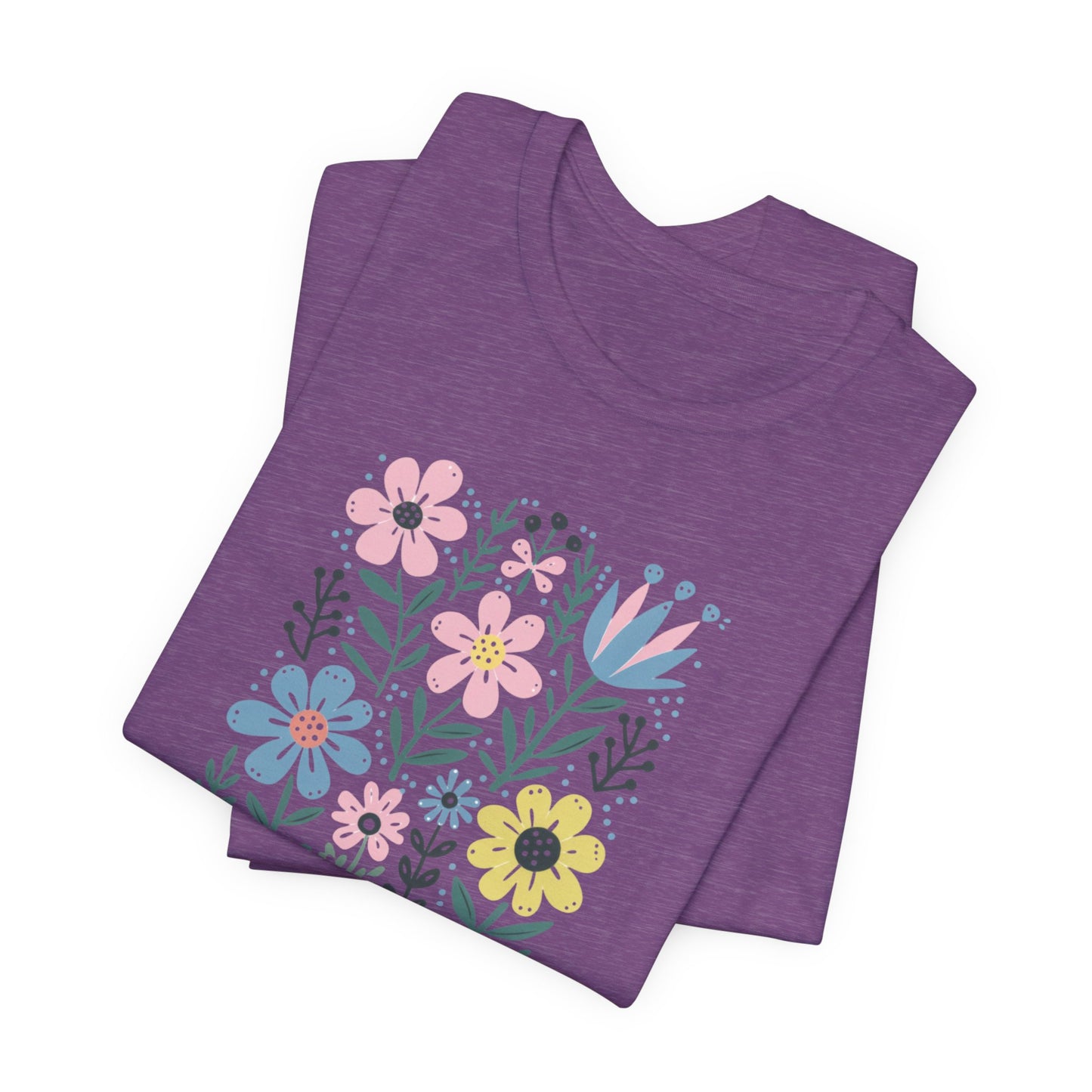 "Consider How the Wildflowers Grow" -Tee - Bella Canvas 3001
