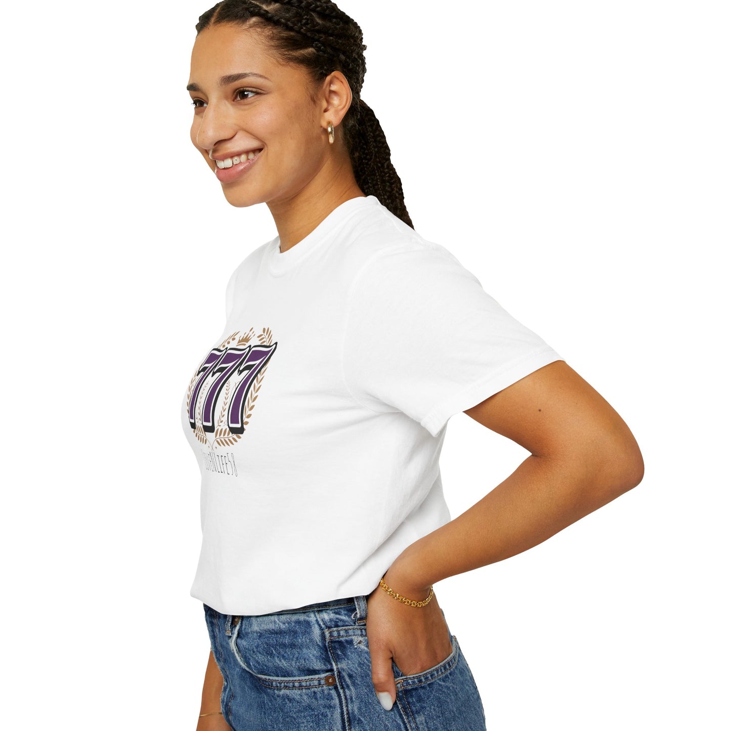 777 Tee - God , Jesus, Holy Spirt , Perfection - Comfort Colors