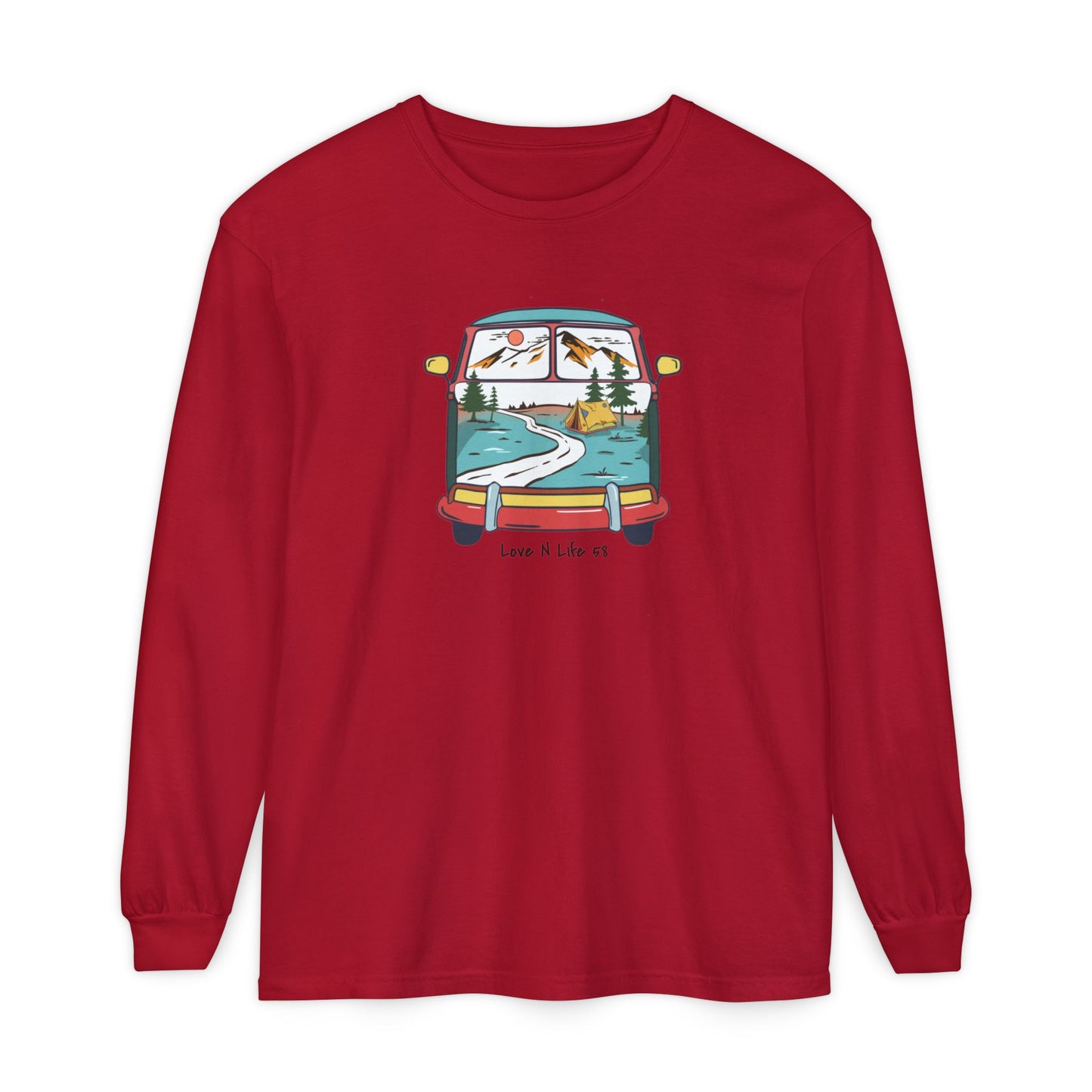 VW VAN Love N Life 58 Long Sleeve Tee