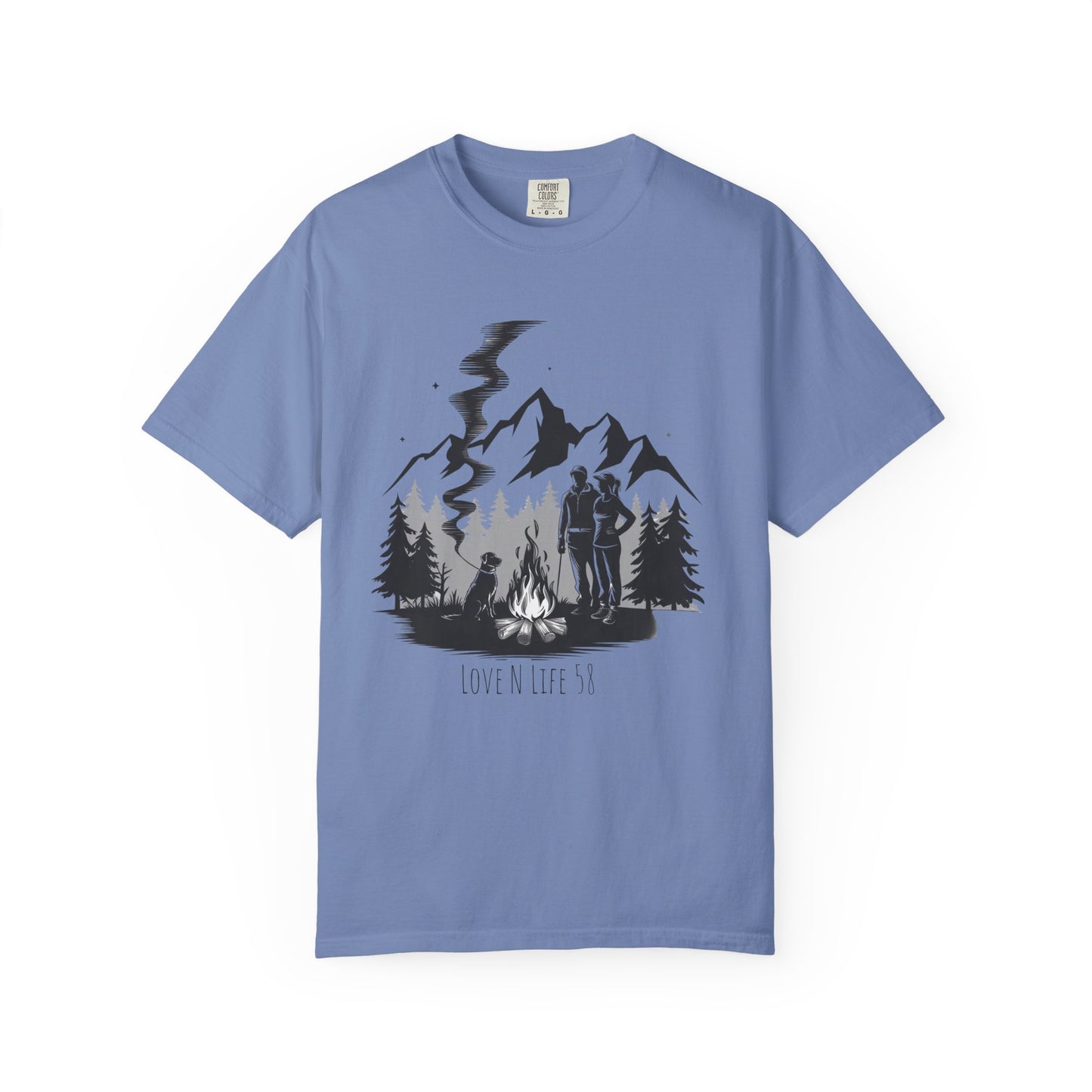Campfire Dog Tee