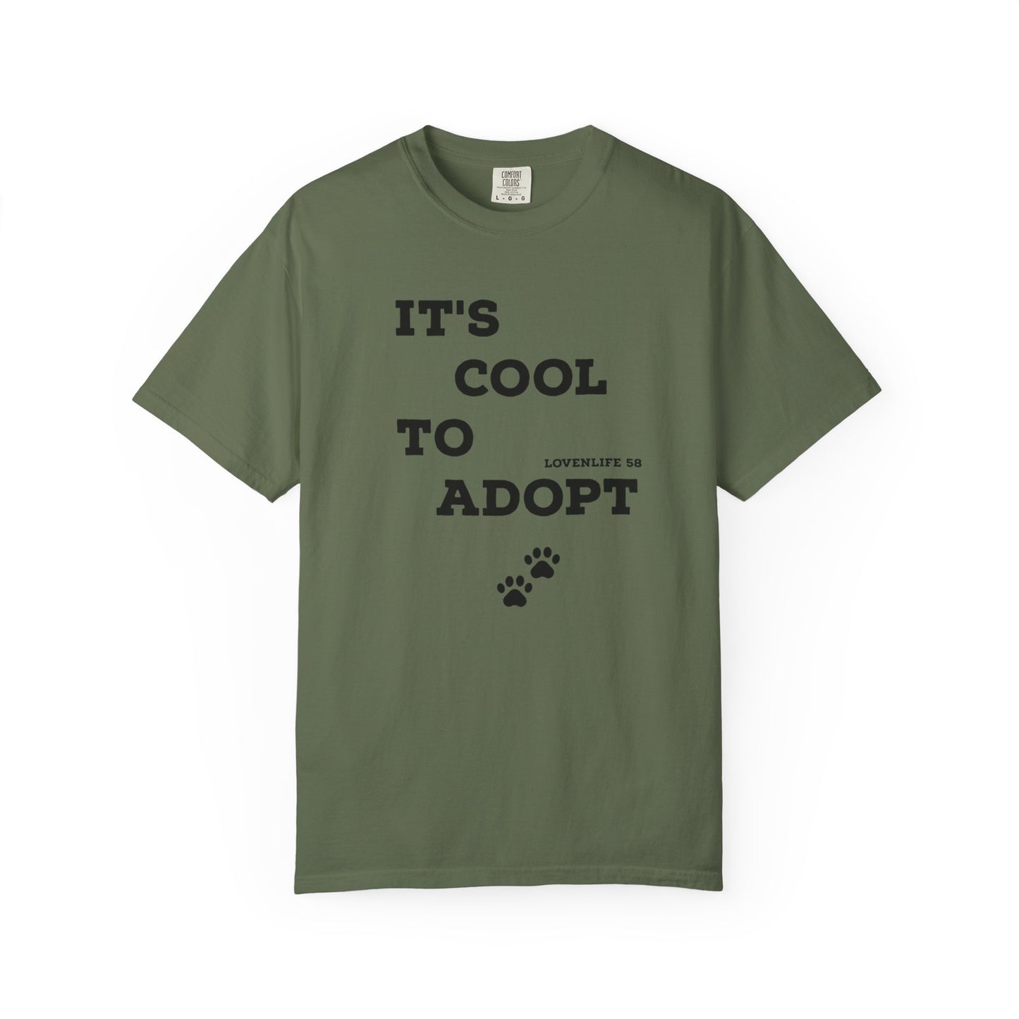 It's Cool to Adopt Tee — Pet Adoption Awareness Tee