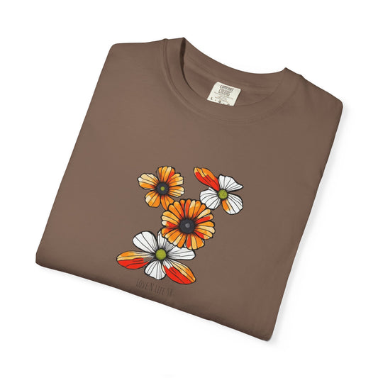 Floral Love N Life Tee - Comfort Colors