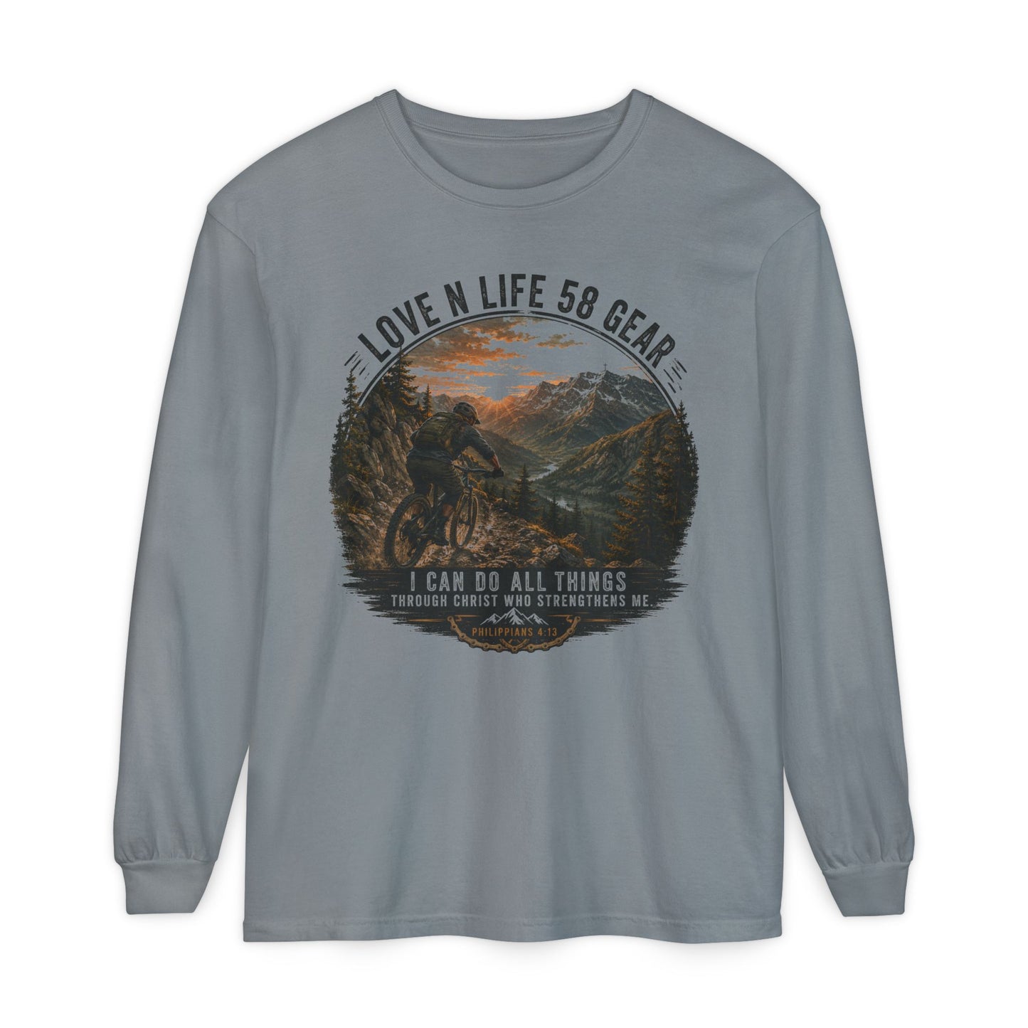 Mountain Biker Long Sleeve Tee