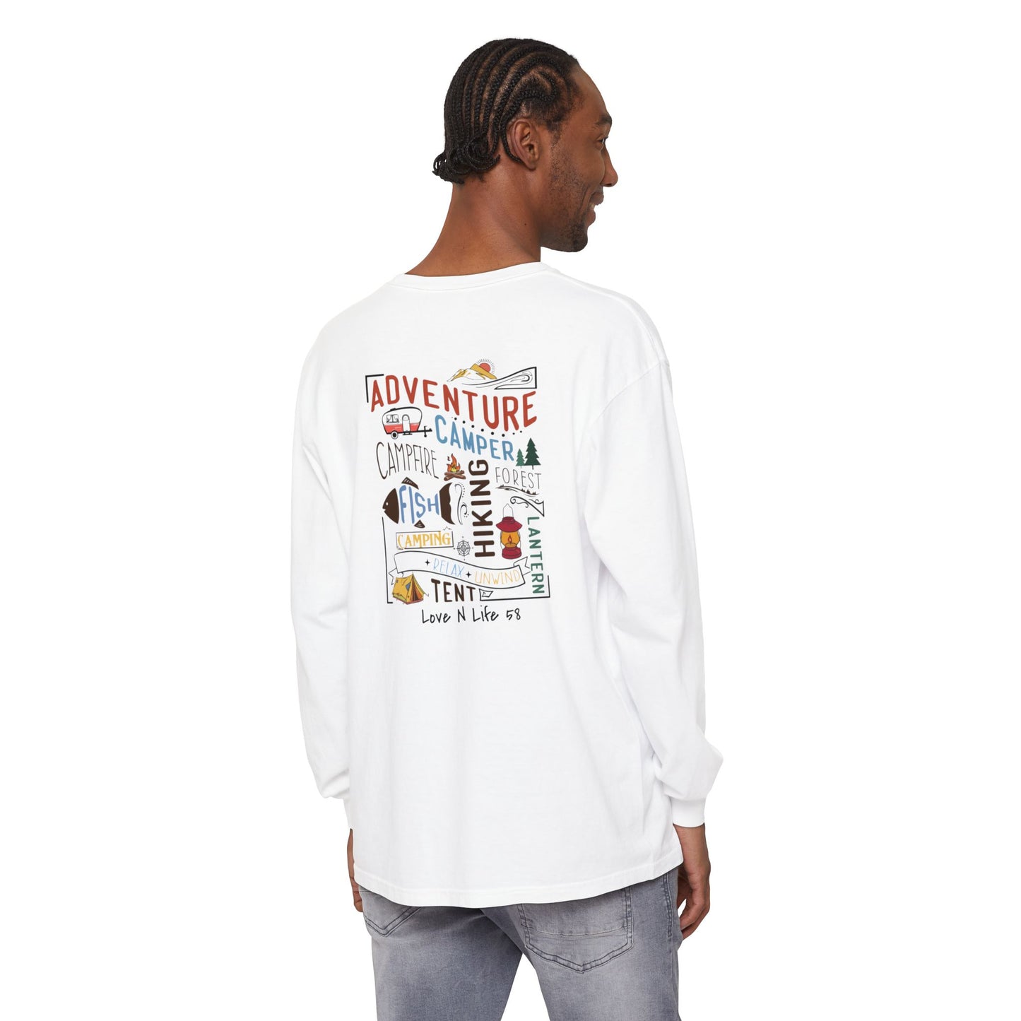 Adventure Awaits Long Sleeve Comfort Colors