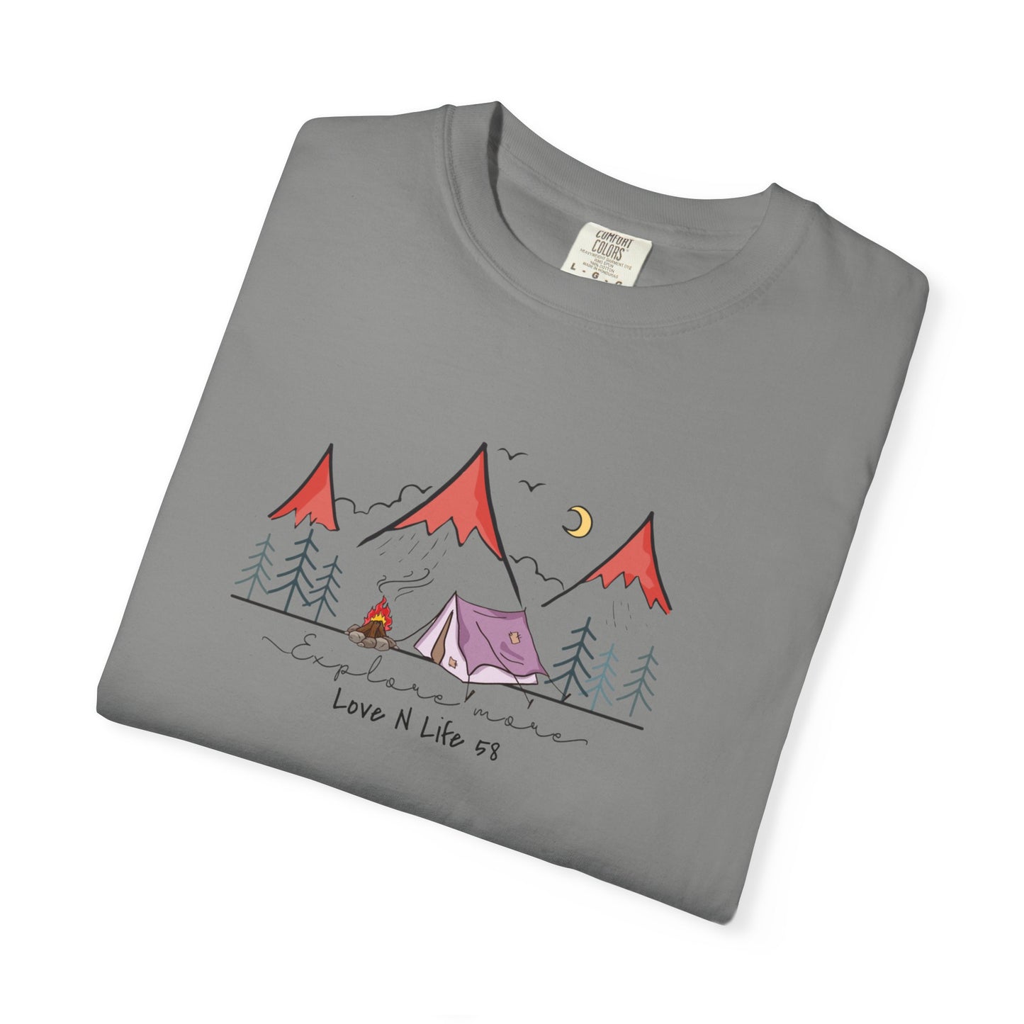 Explore More Tee - Comfort Colors