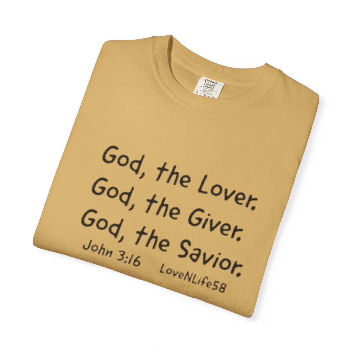 God the Lover Tee- Comfort Colors