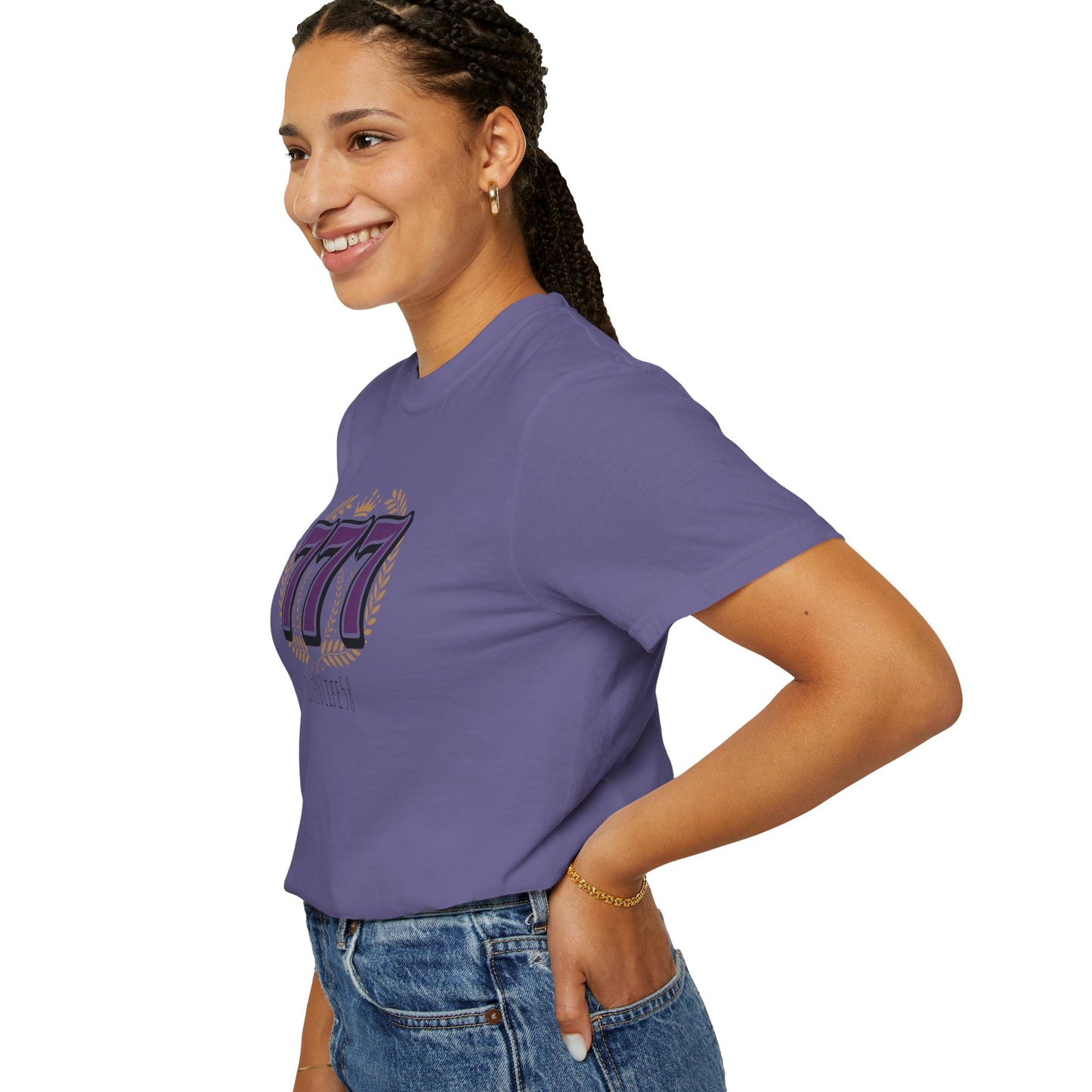 777 Tee - God , Jesus, Holy Spirt , Perfection - Comfort Colors