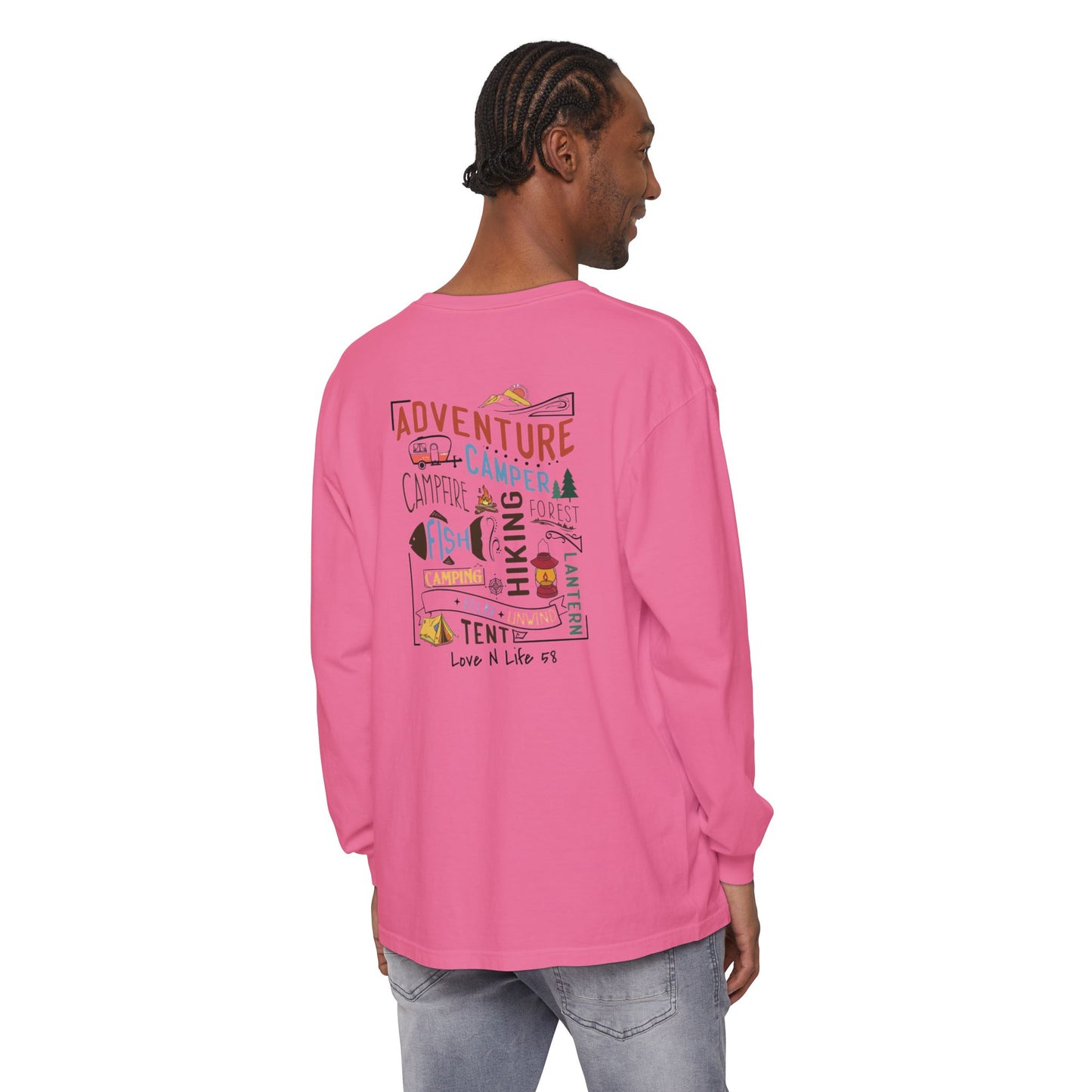Adventure Awaits Long Sleeve Comfort Colors