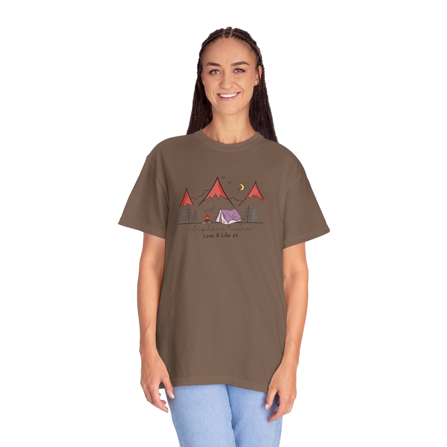 Explore More Tee - Comfort Colors