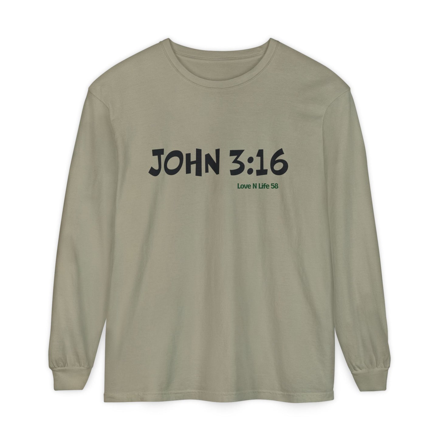 John 3:16 Long Sleeve T-Shirt