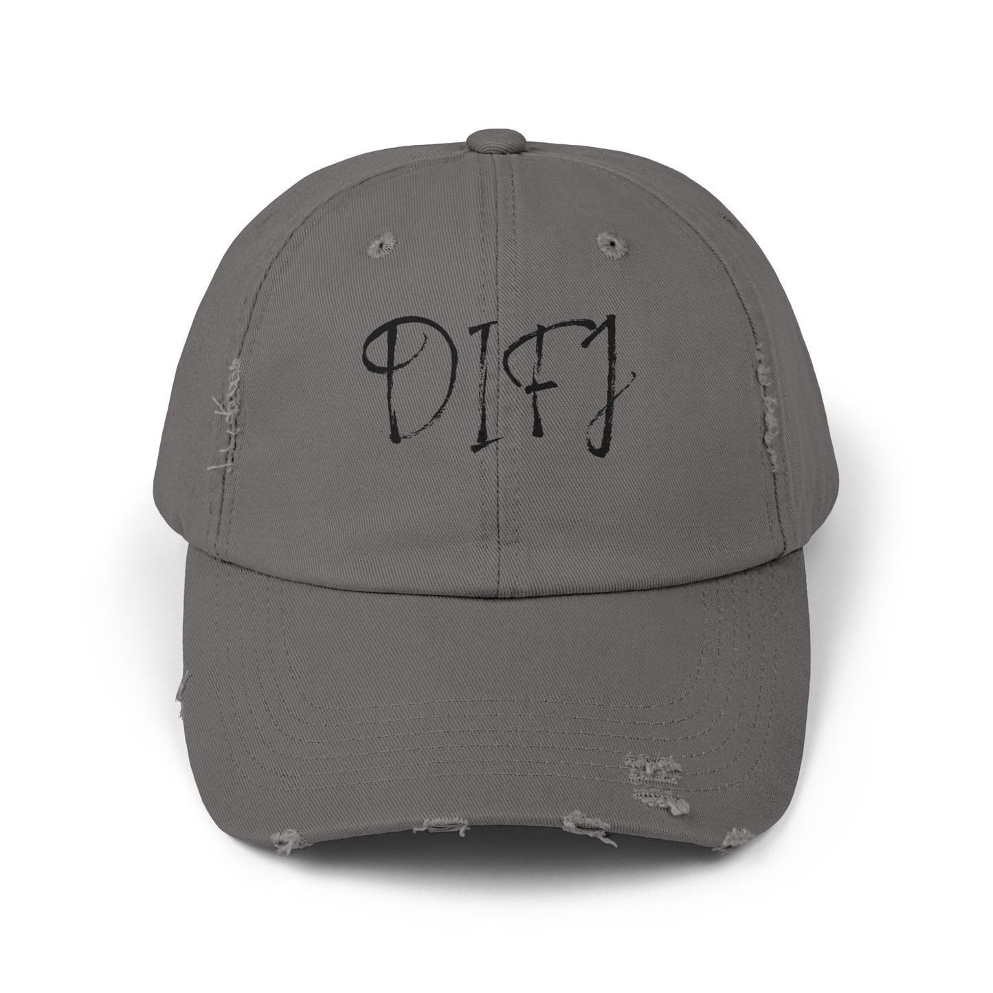 DIFJ - DO IT FOR JESUS - Distressed Unisex Cap