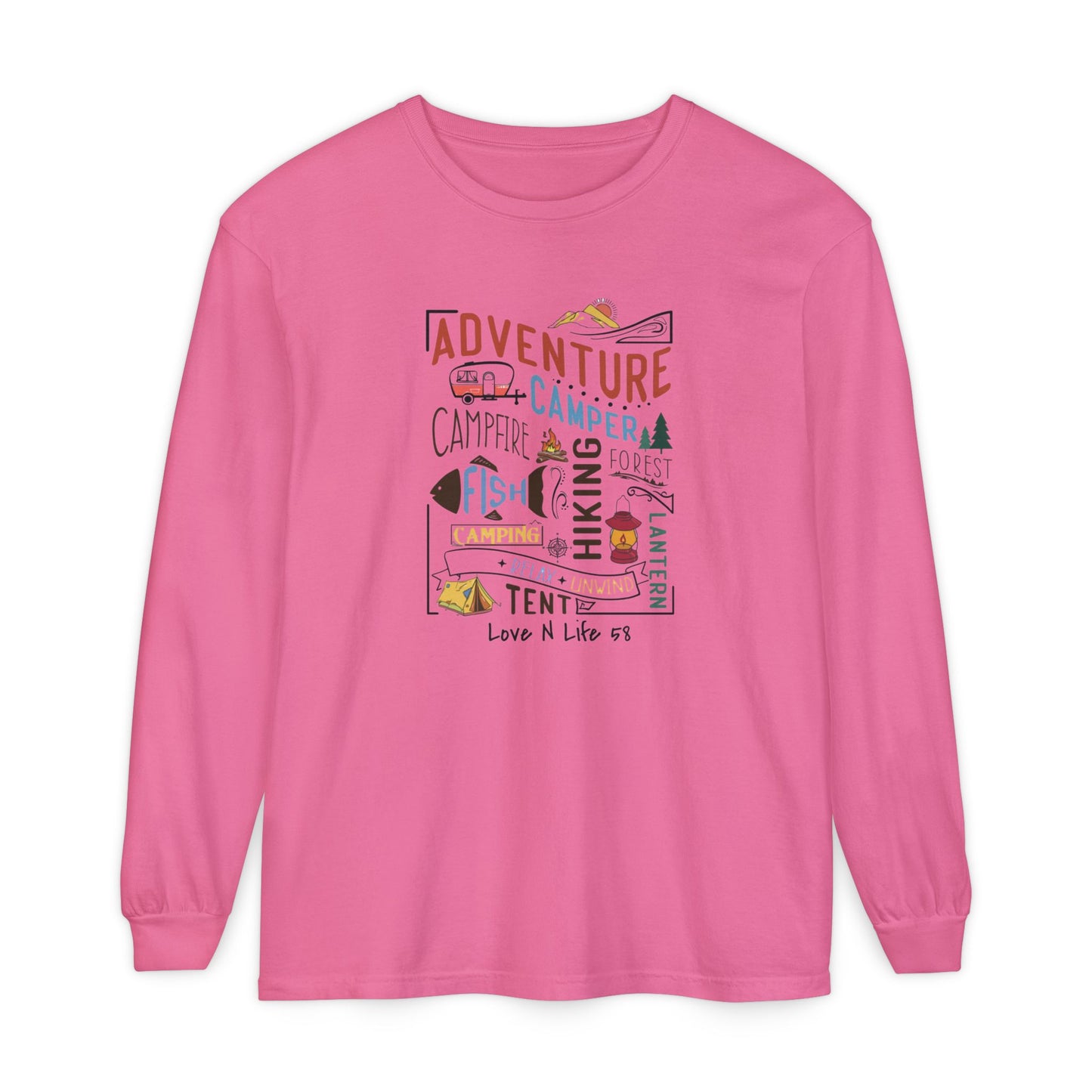 Adventure Awaits Long Sleeve Tee