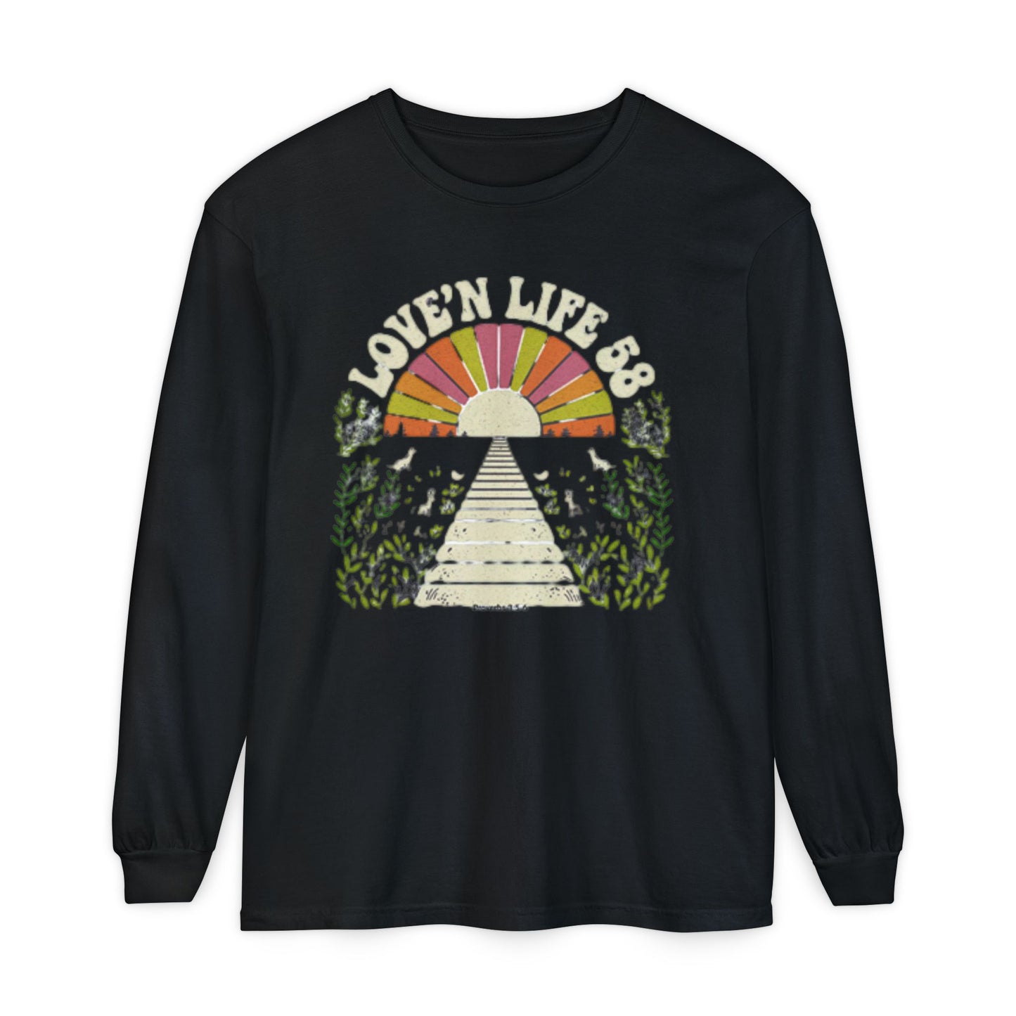 Lovin' Life Sunset Long Sleeve Tee