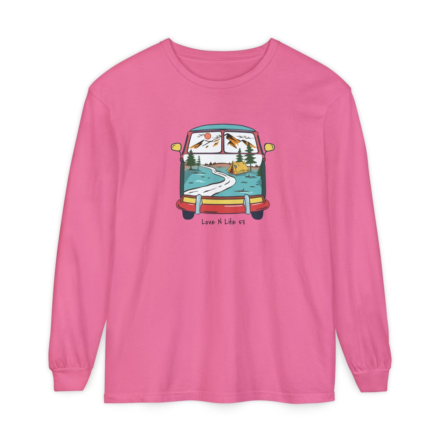 VW VAN Love N Life 58 Long Sleeve Tee