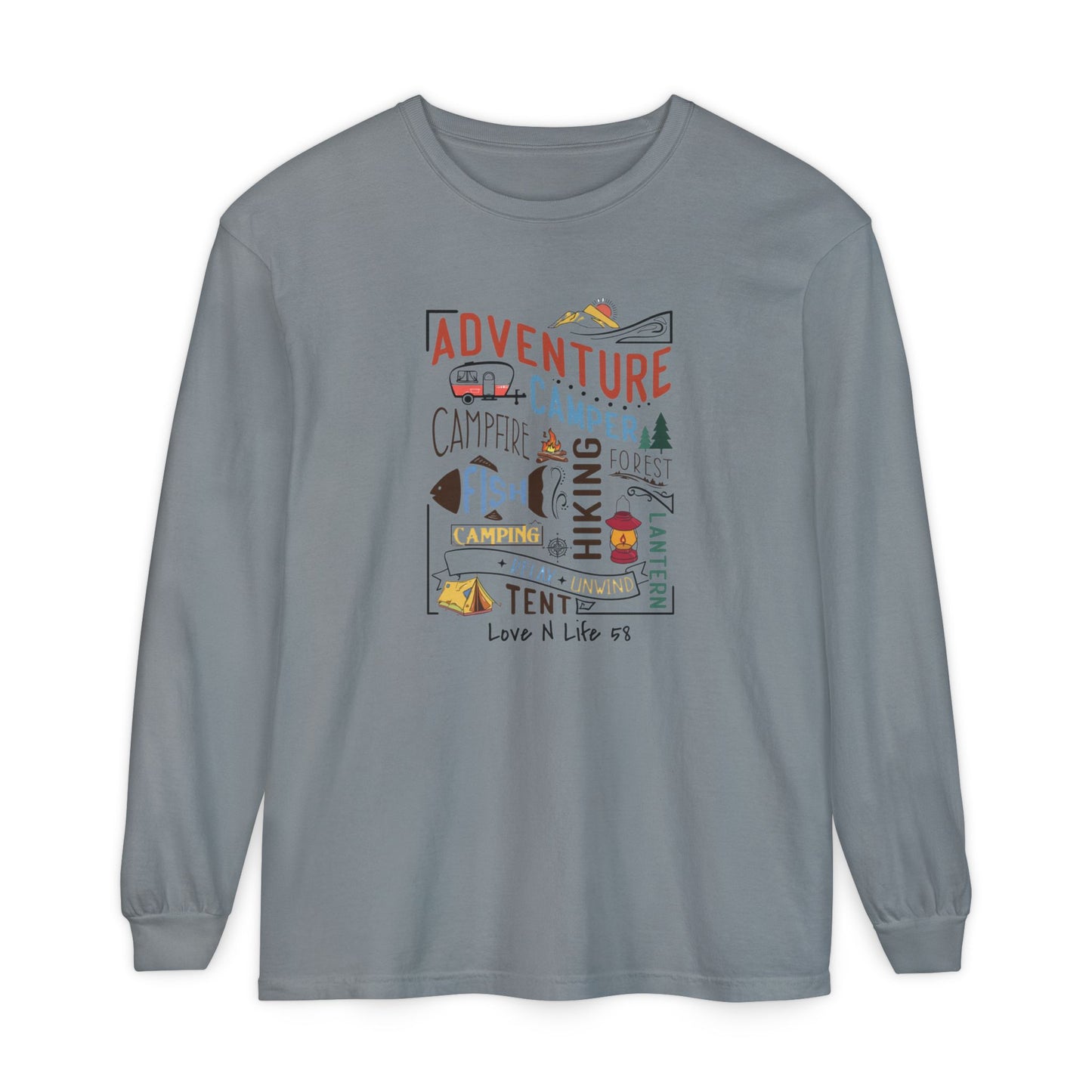 Adventure Awaits Long Sleeve Tee
