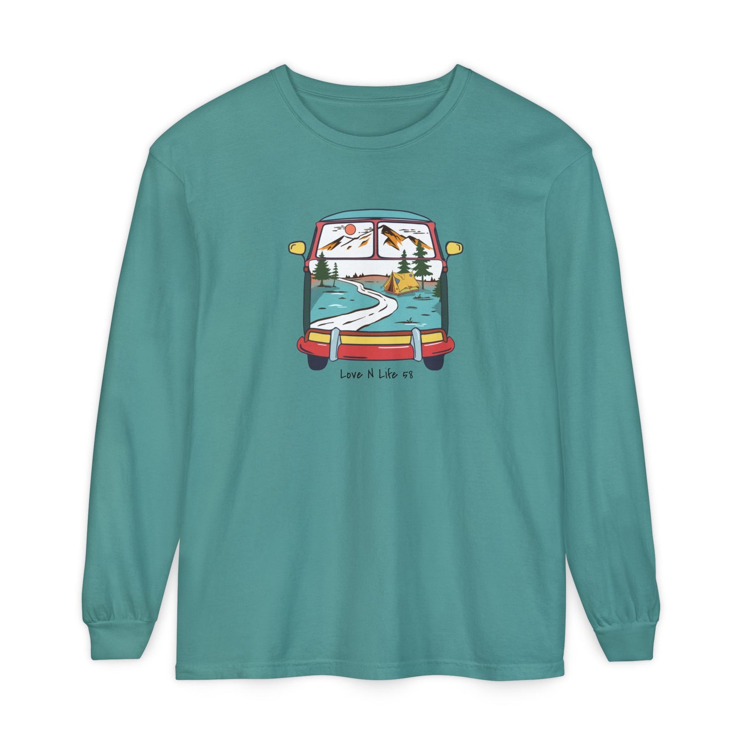 VW VAN Love N Life 58 Long Sleeve Tee