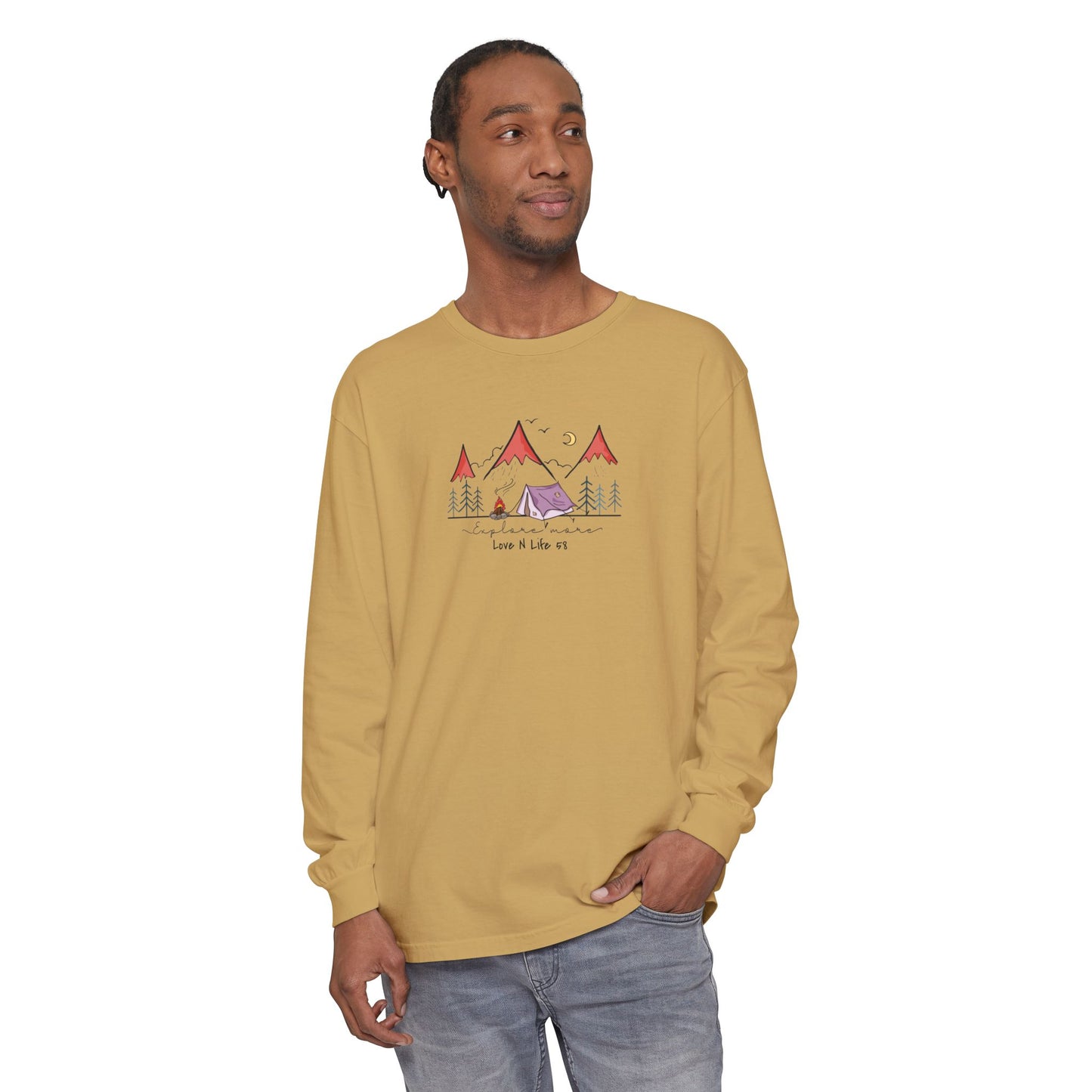 “Explore More” Long Sleeve Tee