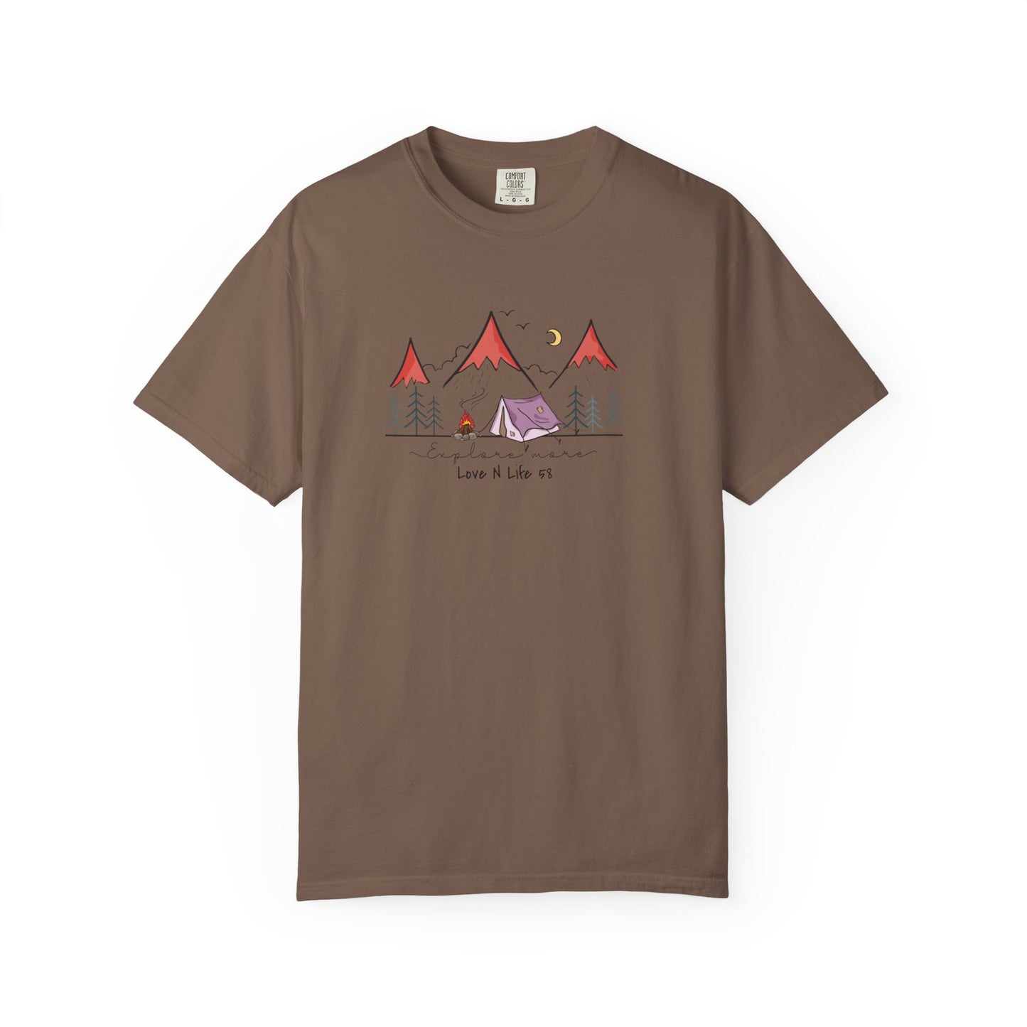 Explore More Tee - Comfort Colors
