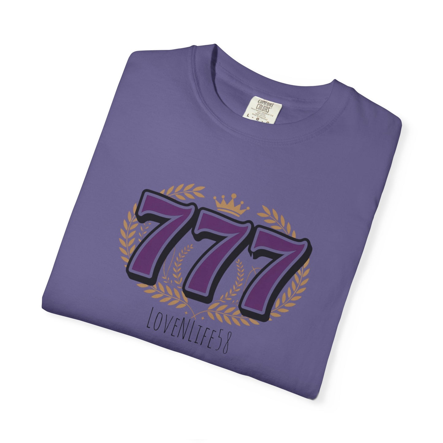 777 Tee - God , Jesus, Holy Spirt , Perfection