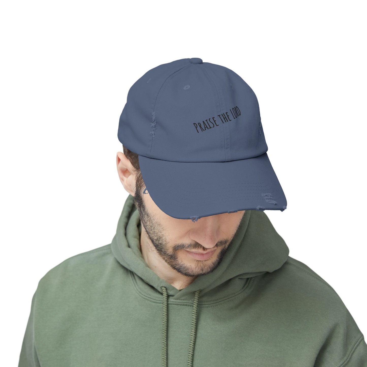 'Praise the Lord' - Distressed Hat