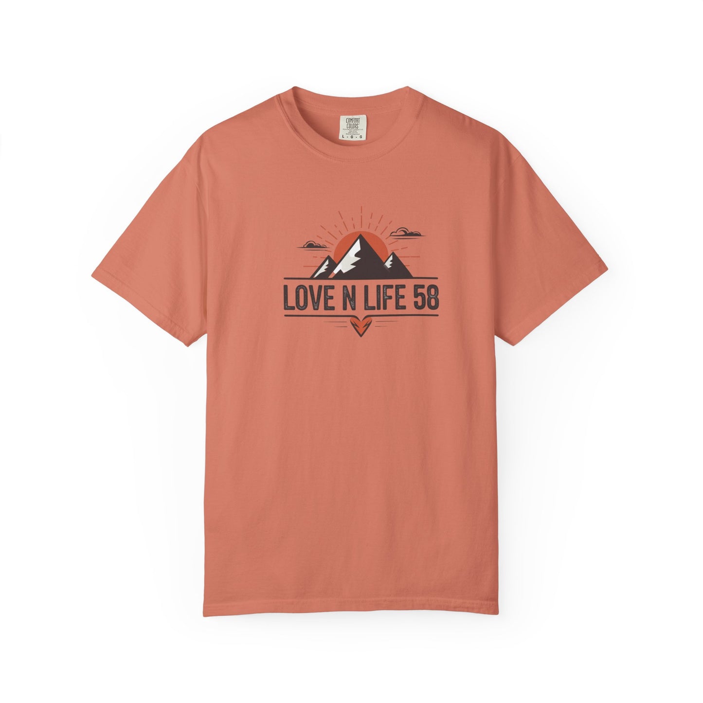 Mountain Adventure Love N Life58 Tee - Comfort Colors