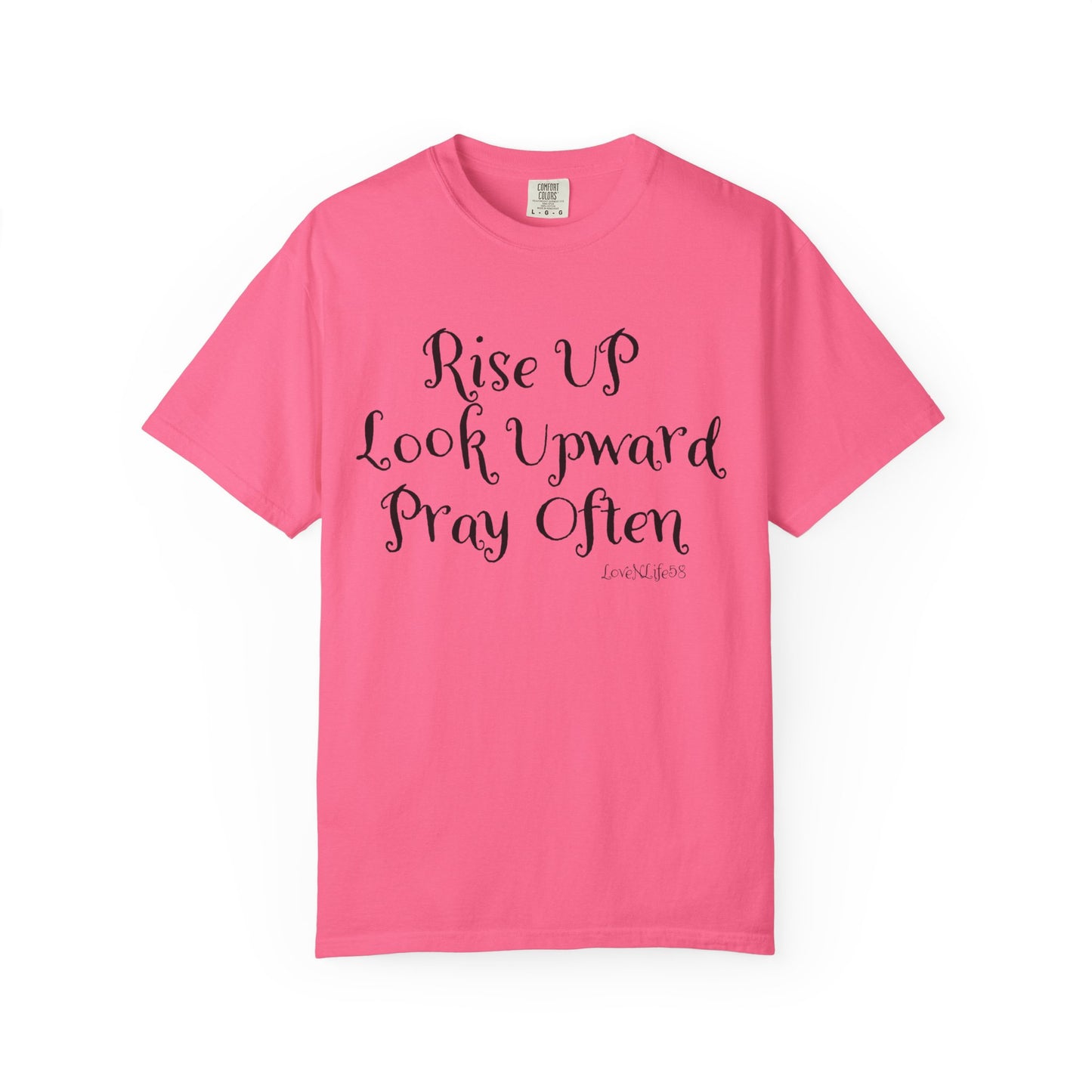 Rise UP LOOK UPWARD Tee - Comfort Colors