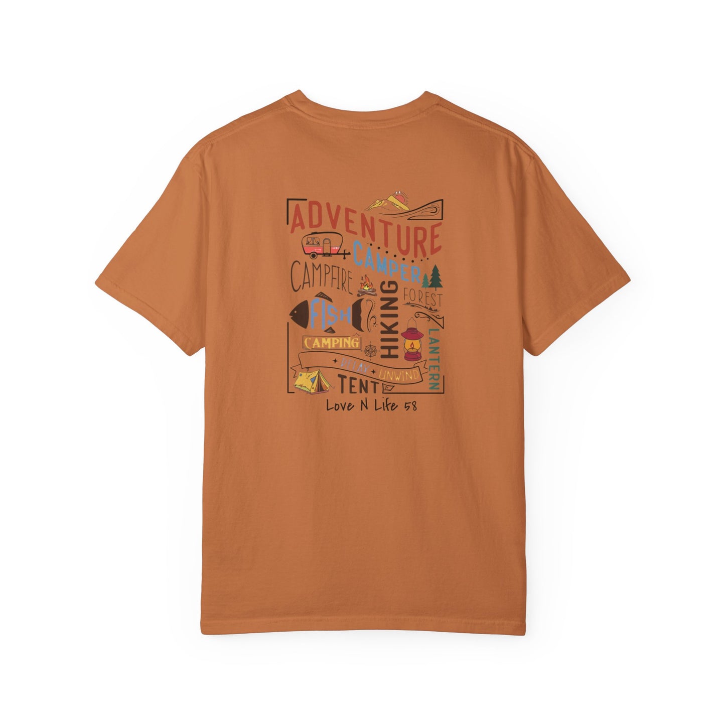 Adventure Awaits Love N Life 58 Gear -Comfort Colors