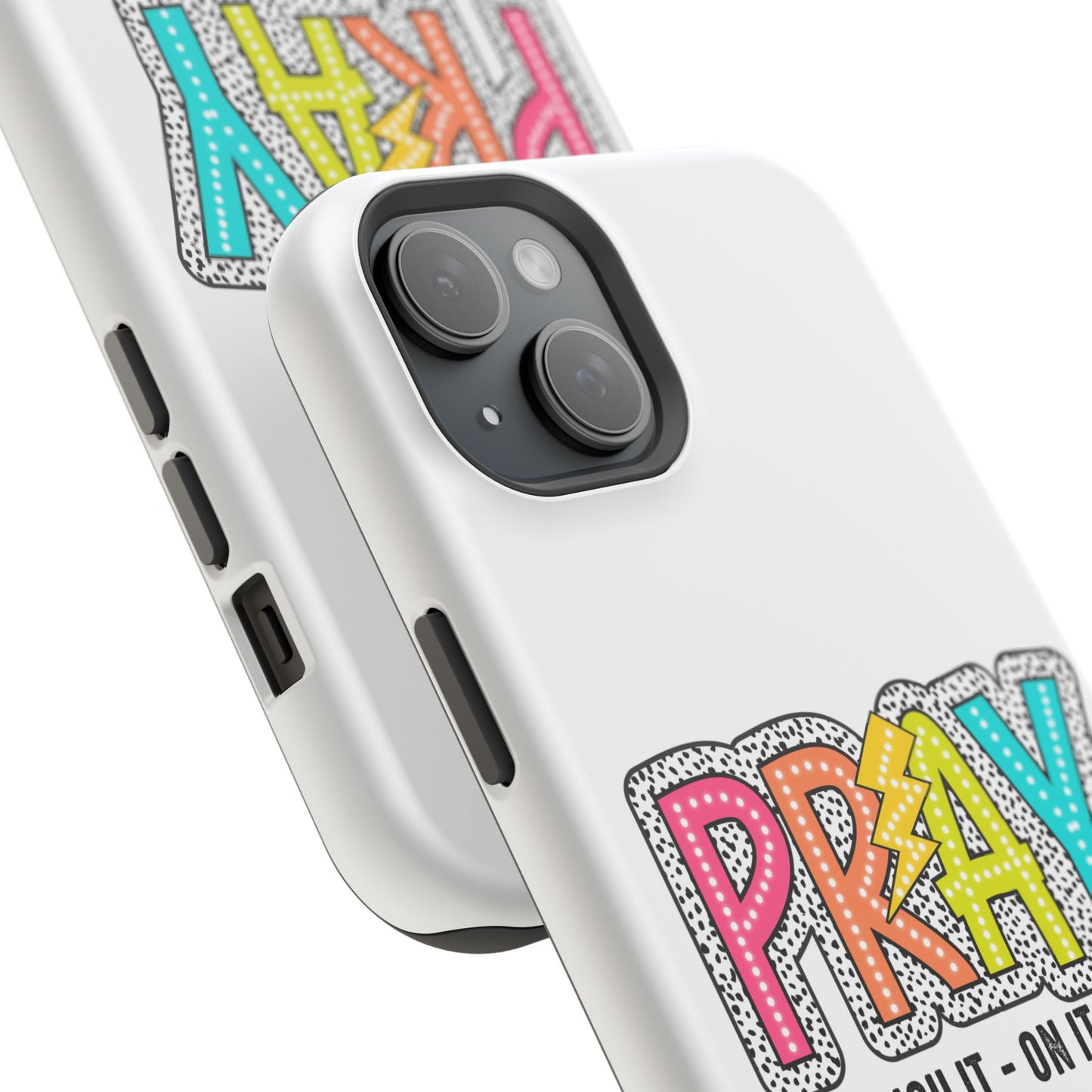 Pray Magnetic Phone Case - Inspirational Tough Case, Prayer Phone Cover