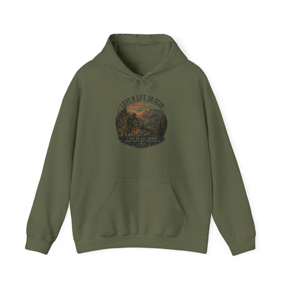 Mountain Biker Hoodie - I Can Do All Things