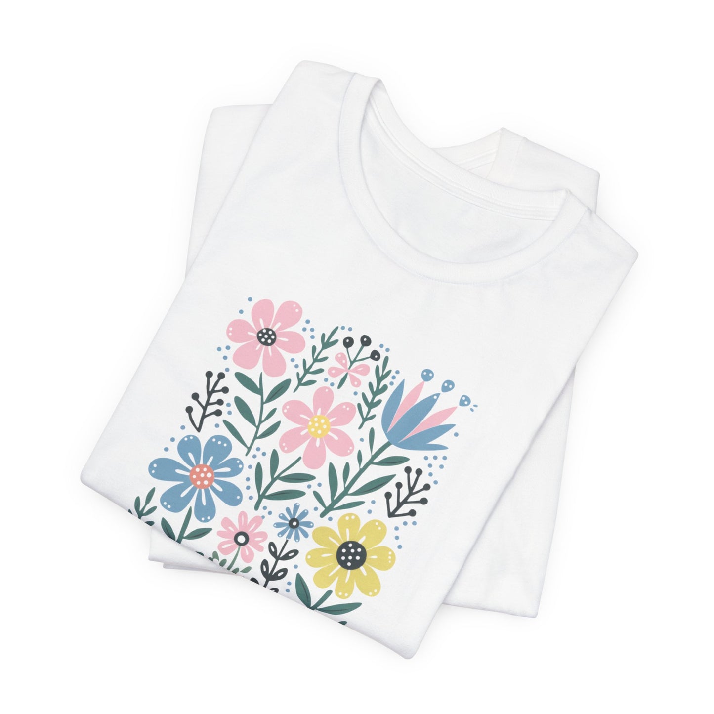 "Consider How the Wildflowers Grow" -Tee - Bella Canvas 3001