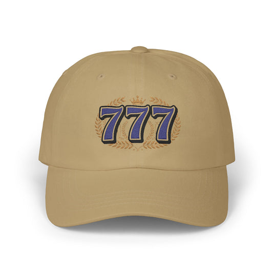 777 - Embroidered Classic Dad Cap