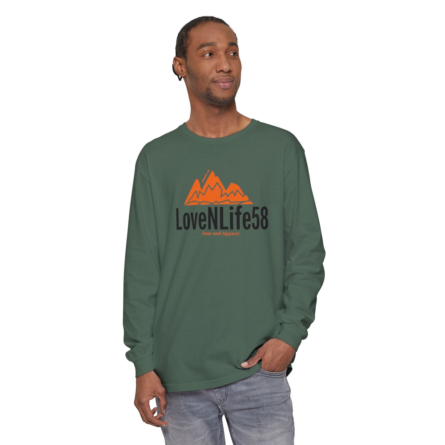 LOVE N LIFE 58 Gear Tee - Comfort Colors Long Sleeve
