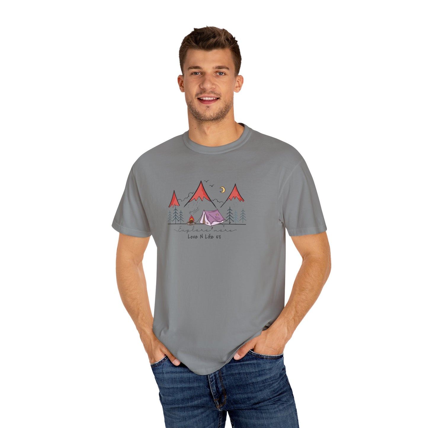 Explore More Tee - Comfort Colors