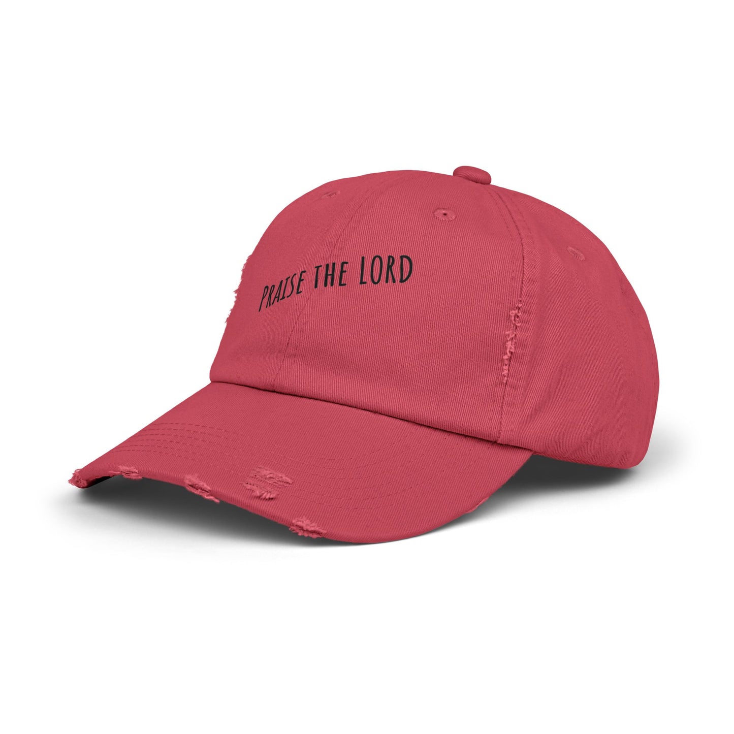 'Praise the Lord' - Distressed Hat