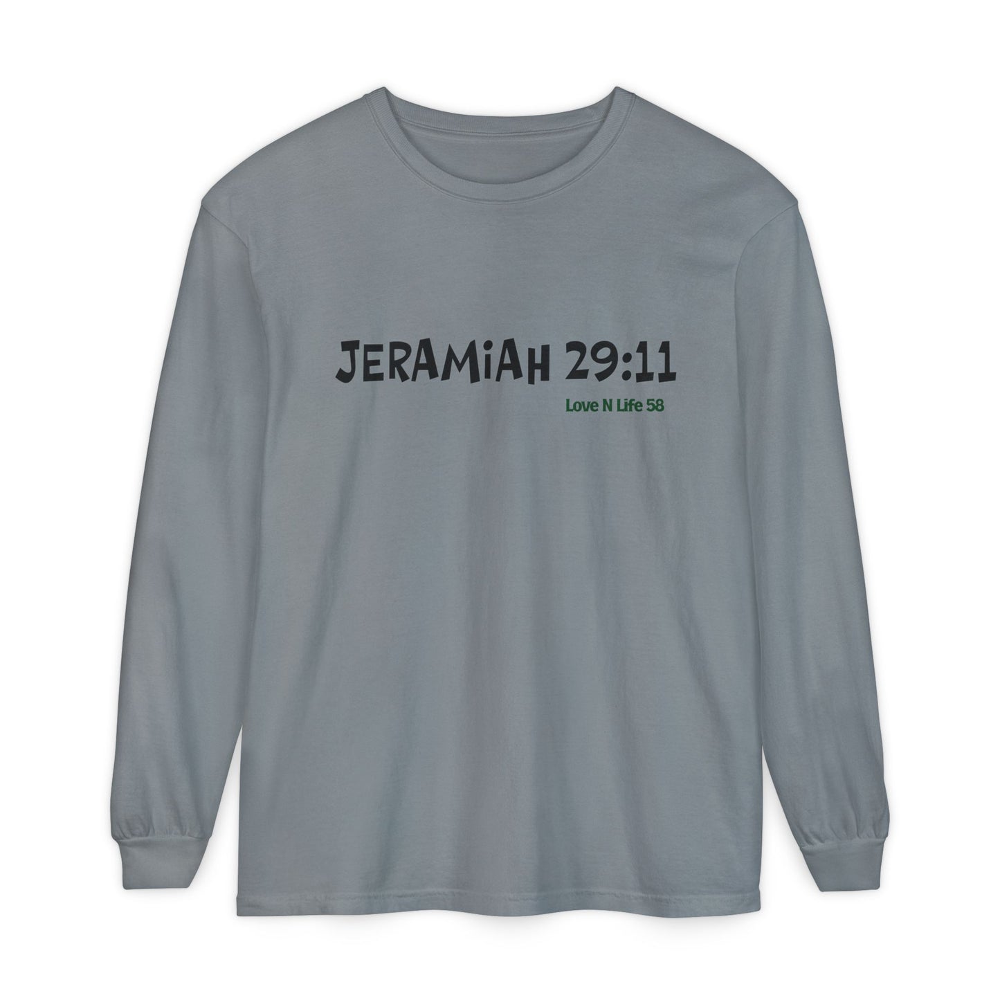 Jeremiah 29:11 Long Sleeve Tee