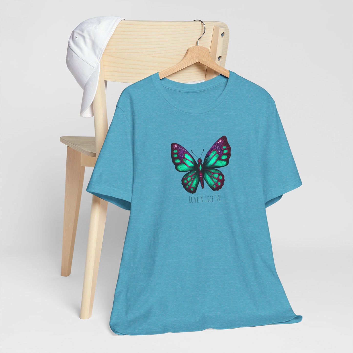 Butterfly Love Tee - Bella Canvas