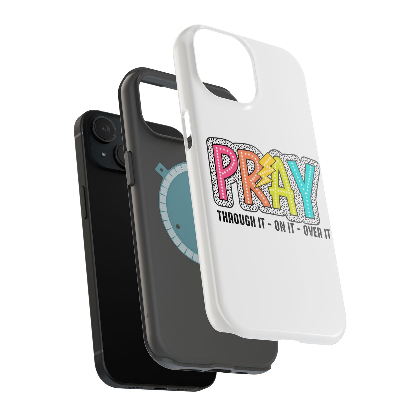 Pray Magnetic Phone Case - Inspirational Tough Case, Prayer Phone Cover
