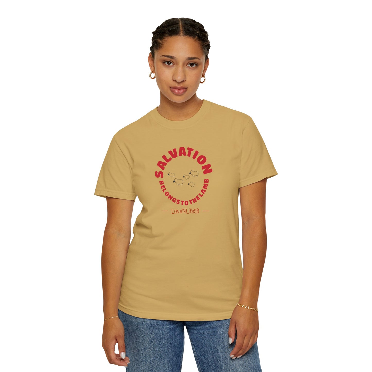 Salvation Belongs to the Lamb - Comfort Colors