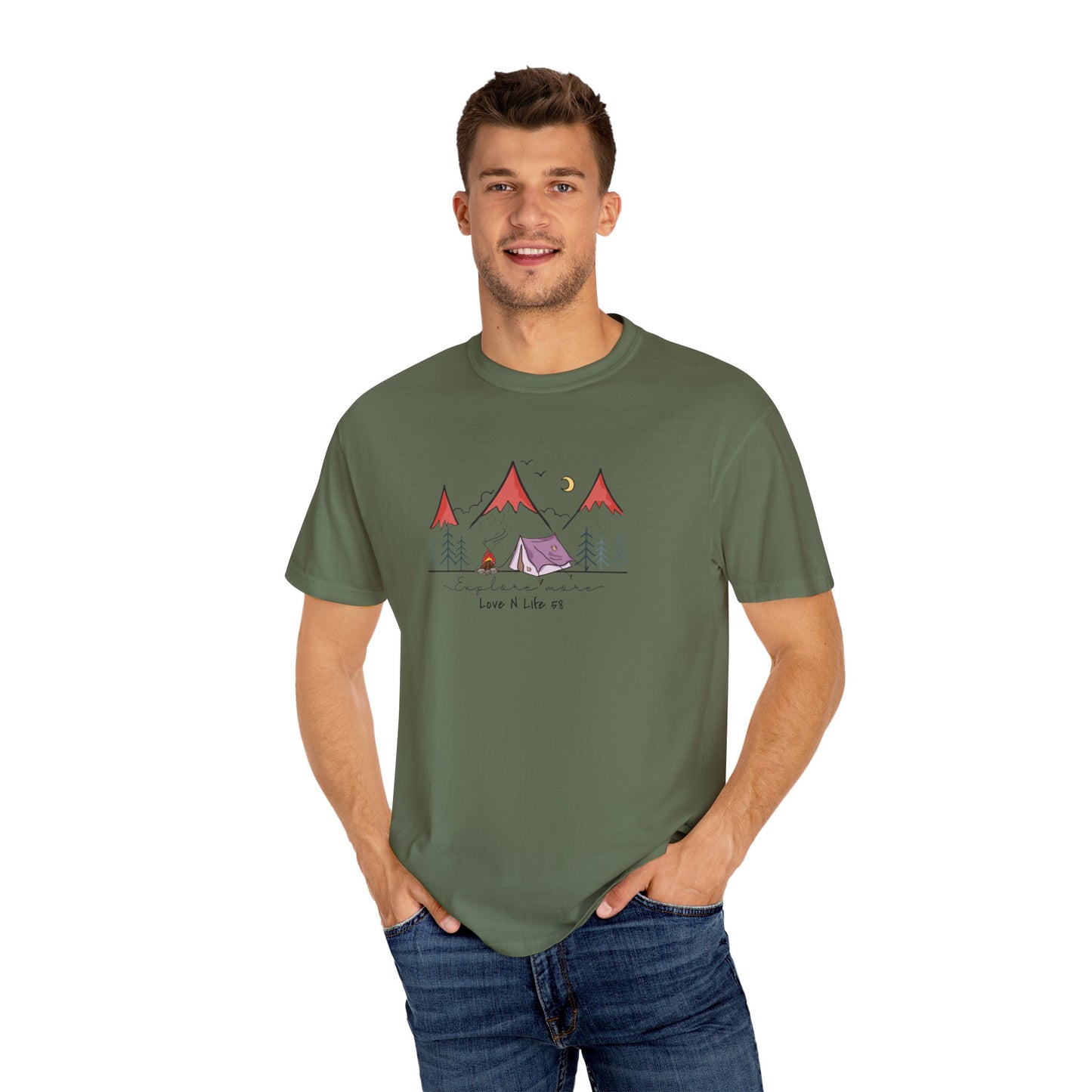 Explore More Tee - Comfort Colors