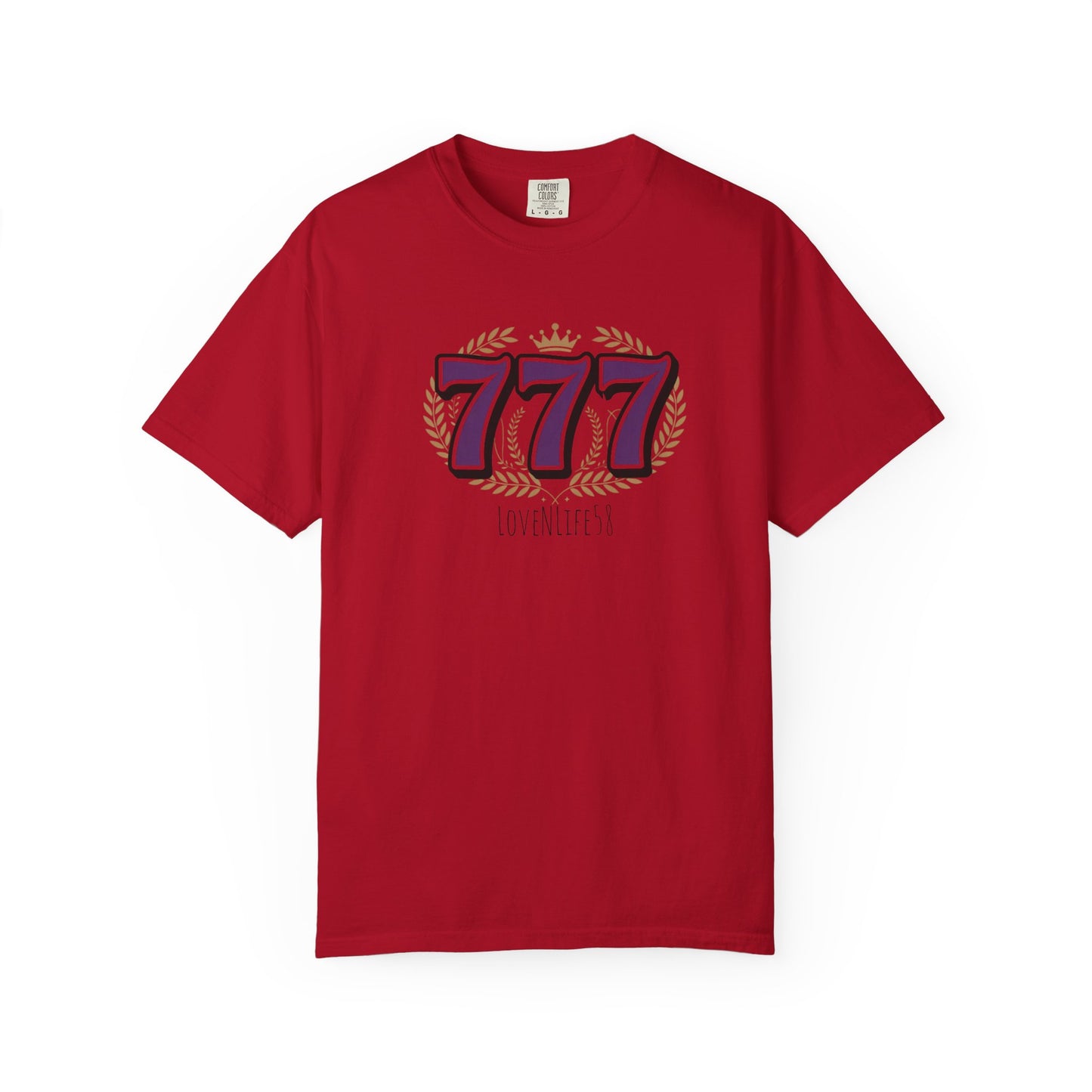 777 - God , Jesus, Holy Spirt , Perfection - Comfort Colors
