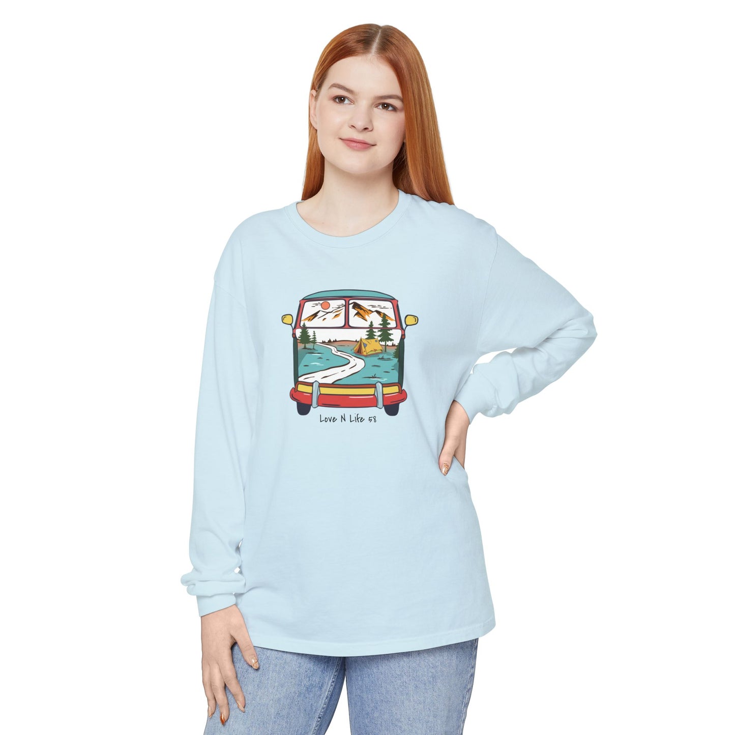 VW VAN Love N Life 58 Long Sleeve Tee